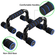 Readaeer Liegestützgriffe Push Up Stand Bars Liegestütze (blau)