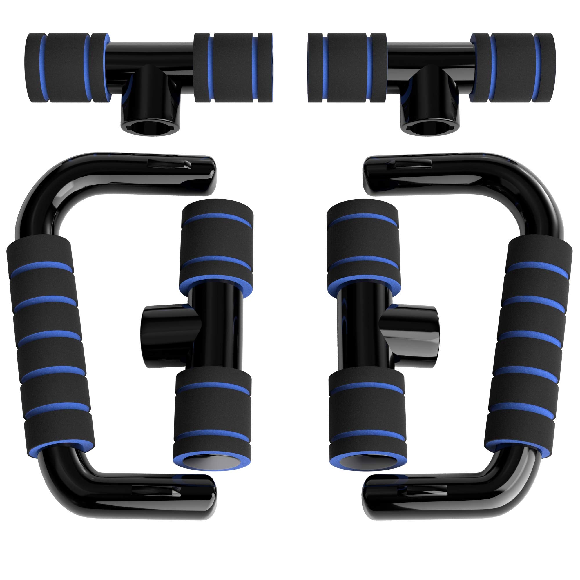 Readaeer Liegestützgriffe Push Up Stand Bars Liegestütze (blau)